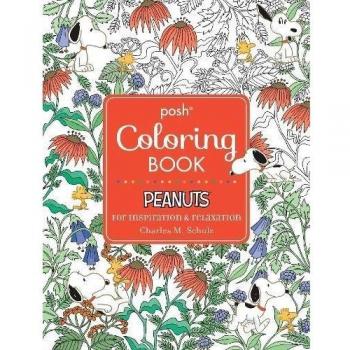 Posh Adult Coloring Book: Peanuts for Inspiration & Relaxation