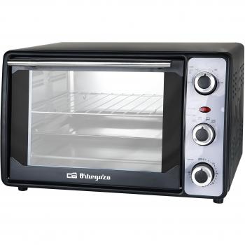 Orbegozo HO 233 233-Horno eléctrico, 23 l, 1500 W, 23 litros, Negro