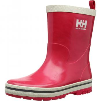 Helly Hansen JK Midsund - Zapatos de primeros pasos Bebé-Niñas, Azul Marino / Gris / Naranja, 25