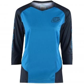 Troy Lee Designs Camiseta Con Manga ¾ De Mtb 2018 Ruckus Ocean