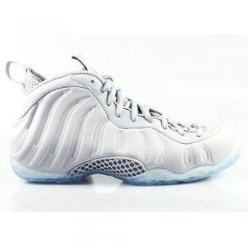 Nike Air Foamposite One PRM - Zapatillas de baloncesto, Hombre, Gris / Blanco / Gris / Negro, 38.5