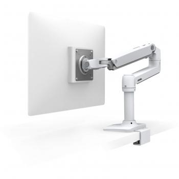 Soporte de monitor Ergotron 45503216 ajustable para pantalla LCD de hasta 32 pulgadas en color blanco con capacidad máxima de 11,34 kg y compatibilidad VESA estándar de 100 x 100