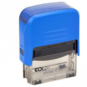 COLOP SELLO PRINTER C20 FORMULA COBRADO ALMOHADILLA E/20 14X38MM AZUL