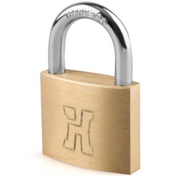 Candado de latón Handlock con arco normal 60mm iguales