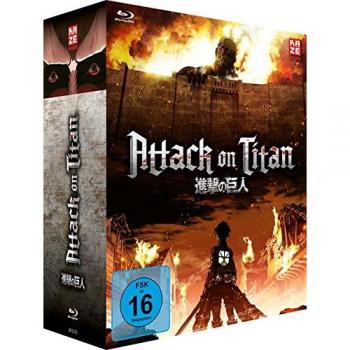 Attack on Titan - Staffel 1 - Vol. 1 - [Blu-Ray] mit Sammelschuber [Alemania]