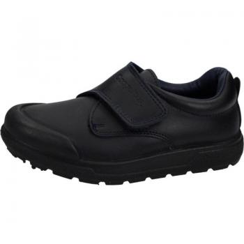 Zapatos colegiales de niño Conguitos con velcro color navy