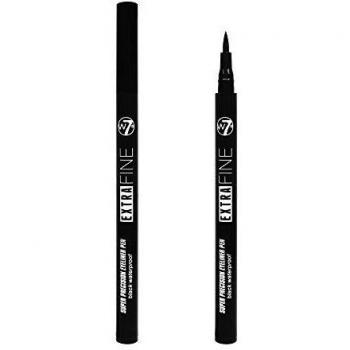 W7 Extra Fine Waterproof Eyeliner Pen - Black