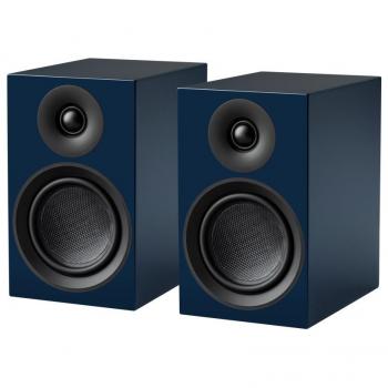 Pro-Ject Speaker Box 5 E Carbon Passive Bookshelf Speakers (Pair) - Satin Blue Steel