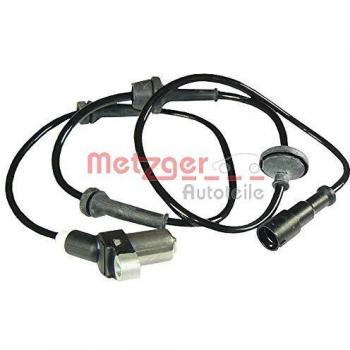 Sensor de Velocidad de Rueda ABS Metzger 0900088 para Volkswagen y Seat, Inductivo, Eje Delantero Izquierdo/Derecho