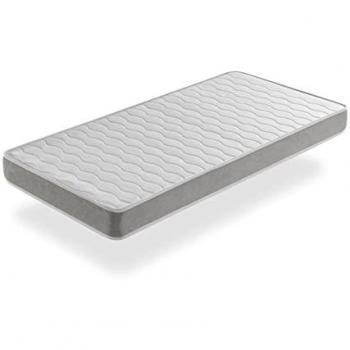 Colchón Juvenil de Espuma 80x190 Apolo, Altura 14 CM, Ergonómico y Transpirable