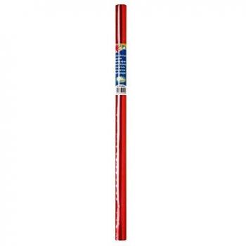 Clairefontaine Rollo de Papel de Aluminio de Doble Cara, Rojo, 50.0 x 2.5 x 2.5 cm