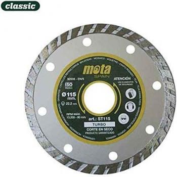 EDP 39656 Disco Diamantado Turbo Clp18 St115-P, 115 mm
