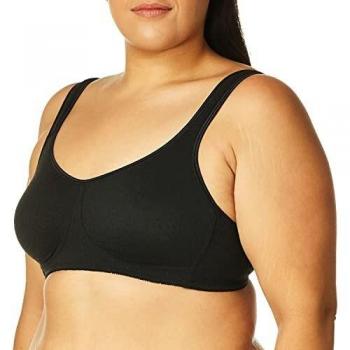 Amoena Wireless Mastectomy Bra Mona - Black - Size 32 AA