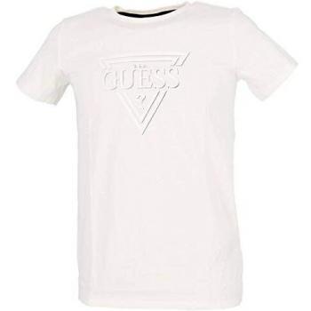 Guess - Camiseta de manga corta para niño, color blanco Bianco 10 años