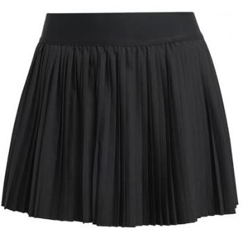 Falda de Tenis Plisada Adidas Club Climacool para Mujer, Negra, Talla XS