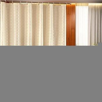 Yun Yang Hotel baño cortina de ducha cortina de gamuza impermeable moho espesada cortina de baño partición puede ser personalizado 240, Back to grid 50x180 high