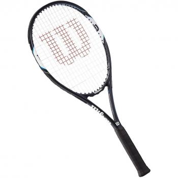 Wilson Raqueta de tenis unisex, Para jugar en todas las áreas, Para principiantes y expertos, Surge Power 103, Medida 3, Azul/Blanco, WRT32520U3