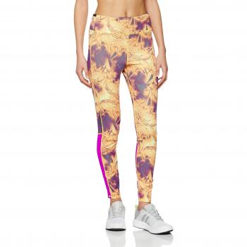 adidas Sn Q3 Lng Ti W - Mallas para mujer, color morado, talla M