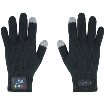 Midland Hi-Call - Guantes Bluetooth para mujer, negro