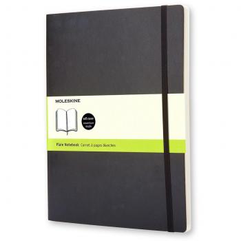 Moleskine QP623 - Cuaderno A4, color negro oscuro