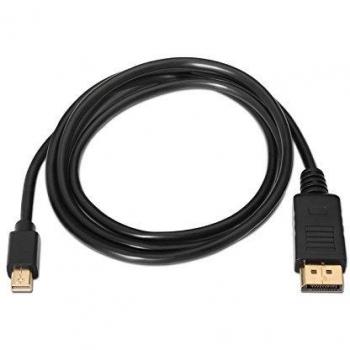 NANOCABLE 10.15.2403 - Cable mini DisplayPort a DisplayPort, negro