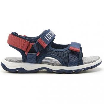 Sandalias de niño azul marino en textil 63238-107