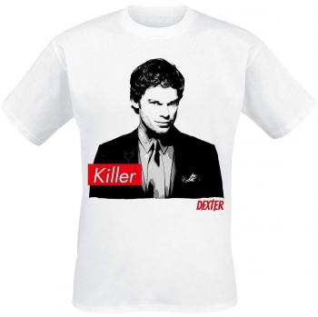 Dexter CBS-1-DXT004-H50-14-WH-L Camiseta, White, L para Hombre