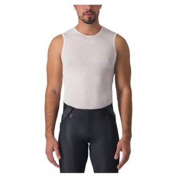 Camiseta Interior Sin Mangas Castelli Pro Mesh 2.0 Blanca - XS