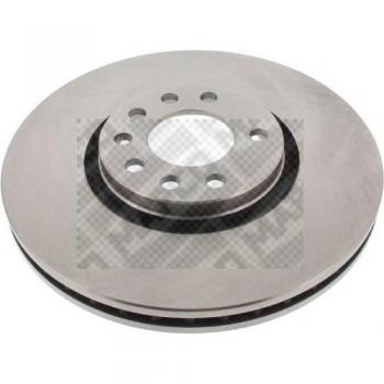 Disco de freno MAPCO 25703 - Disco de freno, alta calidad, fabricado con materiales duraderos, diseño optimizado para una mejor disipación del calor, compatible con múltiples marcas y modelos de vehículos