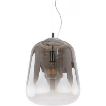 Lámpara colgante moderna Lanila ahumada Smoky 1 luz E27