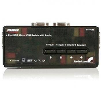 StarTech.com SV411KUSB - Conmutador Switch KVM