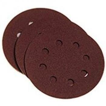 P.G. - Disco Lija Velcro Papel Perforado 125Mm Gra 120 10Pz Para Lijad