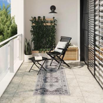 Alfombra Interior y Exterior Vintage Arbizu 80x250 cm Multicolor