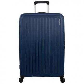American Tourister Rejoy 77cm Large Spinner Trolley - Navy Blue