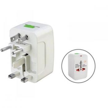 Adaptador Enchufe Universal Retráctil