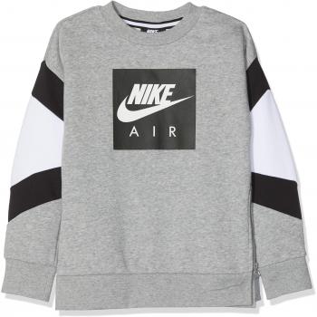 Nike B NK Air Crew Camiseta, Niños, Gris