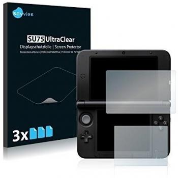 savvies Protector Pantalla Compatible con Nintendo 3DS XL SPM7800