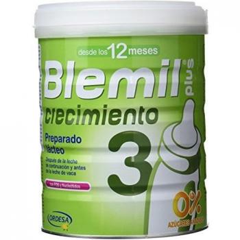 Blemil Plus 3 Crecimiento - Preparado lácteo para bebés a partir de 12 meses - 800g.