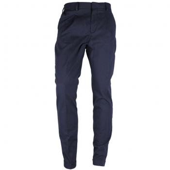 Italian Elegant Wool Blend Milano Trousers for Men - IT52 | XL with Button Zip Closure