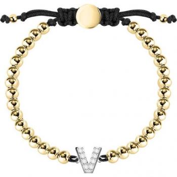 Pulsera Myself de acero dorada