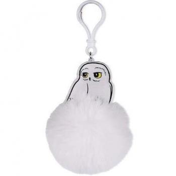 Hedwig Harry Potter Pom Pom Keychain