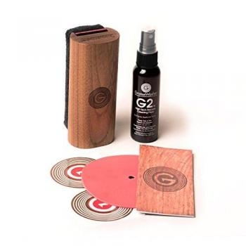 groovewasher kit-walnut de limpieza de vinilos