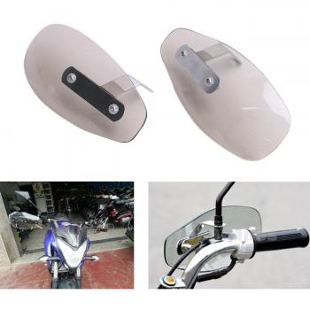Conjunto Universal Motocicleta humo Protector para la mano Deflector de viento para Harley Yamaha Kawasaki Honda