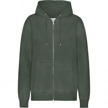 Colorful Standard Classic Organic Zip-Up Hoodie Midnight Forest