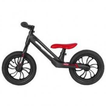 Bicicleta Infantil Qplay Racer Bike Negro 12 Magnesio Sin Pedales