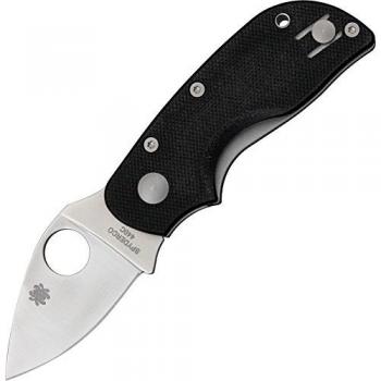 Spyderco SC130GP Cuchillo tascabile,Unisex - Adulto, Negro, un tamaño