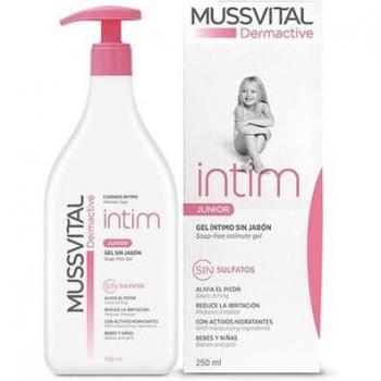 Mussvital Dermactive Intim Junior Gel Intimo Sin Jabón Alivia Picor Irritaciones