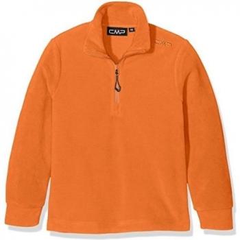 CMP – Chaqueta de forro para niño multifunción para joven, niño, Fleeceshirt Funktions Rolli, Aranciata, 98