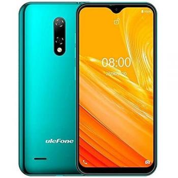 Ulefone Note 8 3G - Smartphone con Pantalla 5.5, 2700 mAh, Doble cámara 8 MP+2MP, MediaTek MT6580, 2 GB RAM, 16 GB Almacenamiento, Android 10, Verde