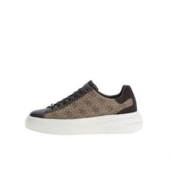 Zapatillas Guess Elba 4G con Logotipo en Beige